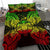 Polynesian Bedding Set - Hawaii Turtle Duvet Cover Set Map Reggae - Polynesian Pride