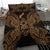 Polynesian Bedding Set - Guam Duvet Cover Set Map Gold - Polynesian Pride