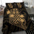 Polynesian Bedding Set - Hawaii Duvet Cover Set Gold Pineapple - Polynesian Pride