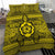 Hawaiian Turtle Polyensian Tribal Bedding Set Yellow - Polynesian Pride