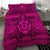 Hawaiian Turtle Polyensian Tribal Bedding Set Pink - Polynesian Pride