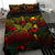 Polynesian Bedding Set - Wallis And Futuna Duvet Cover Set Reggae Color - Polynesian Pride