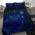 Polynesian Bedding Set - Wallis And Futuna Duvet Cover Set Blue Color - Polynesian Pride