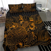 Polynesian Bedding Set - Vanuatu Duvet Cover Set Gold Color - Polynesian Pride
