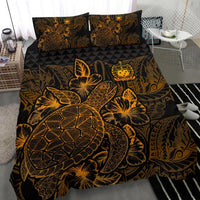 Polynesian Bedding Set - Samoa Duvet Cover Set Gold Color - Polynesian Pride