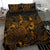 Polynesian Bedding Set - New Caledonia Duvet Cover Set Gold Color - Polynesian Pride