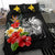 Polynesian Duvet Cover Set - Papua New Guinea Bedding Set Polynesia Turtle Hibiscus And Plumeria - Polynesian Pride