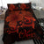 Hawaii Turtle Ohana Hibiscus Poly Bedding Set - Orange - Polynesian Pride