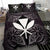 Polynesian Bedding Set - Hawaii Duvet Cover White Hibiscus Coat Of Arms - Polynesian Pride