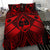 Guam Polynesian Bedding Set - Guam Red Seal with Polynesian Tattoo - Polynesian Pride