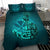 Polynesian Bedding Set Hawaii Duvet Cover Set - A Father's Love Blue - Polynesian Pride