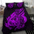 Polynesian Bedding Set - Tonga Duvet Cover Set Father And Son Purple Purple - Polynesian Pride