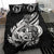 Polynesian Bedding Set - New Caledonia Duvet Cover Set Father And Son Black Black - Polynesian Pride