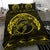 Hawaiian Polynesian Whale Bedding Set Yellow - Polynesian Pride