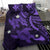 Hawaii Bedding Set - Hawaii Polynesian Turtle Hibiscus Bedding Set - Purple - Polynesian Pride