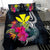 Polynesian Bedding Set - Hawaii Duvet Cover Set Tropical Flowers - Polynesian Pride