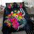 Polynesian Bedding Set - Tonga Duvet Cover Set Tropical Flowers - Polynesian Pride