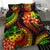 Polynesian Bedding Set - Samoa Duvet Cover Set - Reggae Plumeria - Polynesian Pride