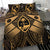 Guam Polynesian Bedding Set - Guam Gold Seal with Polynesian Tattoo - Polynesian Pride