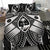 Guam Polynesian Bedding Set - Guam White Seal with Polynesian Tattoo Ver 01 - Polynesian Pride