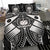 Samoa Polynesian Bedding Set - Samoa White Seal with Polynesian Tattoo - Polynesian Pride