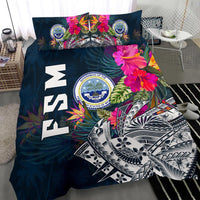 Federated States Of Micronesia Bedding Set - Summer Vibes - Polynesian Pride