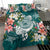 American Samoa Polynesian Bedding Set - Turtle with Plumeria - Polynesian Pride