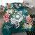 Marshall Islands Polynesian Bedding Set - Turtle with Plumeria - Polynesian Pride