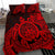 Hawaii Bedding Set - Hawaii Polynesian Turtle Bedding Set - Daria Style Red - Polynesian Pride