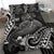 Fiji Bedding Set - White Shark Polynesian Tattoo - Polynesian Pride