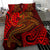 Tahiti Bedding Set - Red Shark Polynesian Tattoo - Polynesian Pride