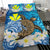 Hawaii Sea Turtle Plumeria Coconut Tree Bedding Set - Polynesian Pride