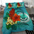 Federated States of Micronesia Bedding Set - Tropical Flowers Style - Polynesian Pride