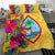 Guam Bedding Set - Hibiscus Polynesian Pattern Yellow Version - Polynesian Pride