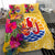 Tahiti Bedding Set - Hibiscus Polynesian Pattern Yellow Version - Polynesian Pride