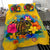 Tahiti Polynesian Bedding Set - Turtle with Plumeria and Hibiscus - Polynesian Pride