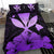 Hawaiian Kanaka Bedding Set Hibiscus Polynesian Love Violet - Polynesian Pride