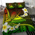 American Samoa Bedding Set - Seal Of American Samoa With Plumeria Flowers - Polynesian Pride