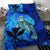 Polynesian Hawaii Bedding Set - Hawaiian Monk Seal Blue - Polynesian Pride