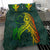 Hawaii Bedding Set - Hawaii Monstera Kalo Hula Girl Kanaka Maoli Bedding Set - Polynesian Pride