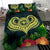 Polynesian Hawaii Kanaka Maoli Bedding Set - Heart with Hibiscus - Polynesian Pride