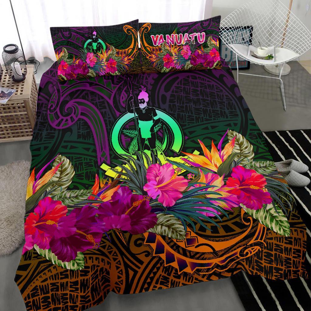 Vanuatu Bedding Set - Summer Hibiscus - Polynesian Pride