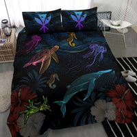 Hawaii Bedding Set - Hawaii Marine Life Sea Bedding Set - Polynesian Pride