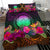 Northern Mariana Islands Polynesian Bedding Set - Summer Hibiscus - Polynesian Pride