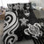 Guam Polynesian Bedding Set - White Tentacle Turtle - Polynesian Pride