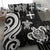 Fiji Polynesian Bedding Set - White Tentacle Turtle - Polynesian Pride