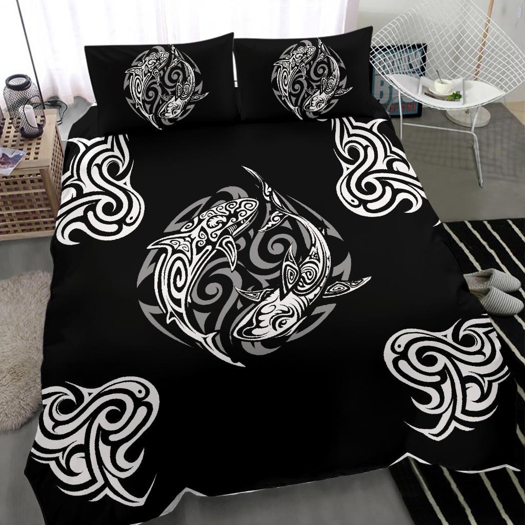 Polynesian Bedding Set - Polynesian Shark Tattoo - Polynesian Pride