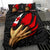 Tonga Bedding Set - Tongan Is Myself (Black) - Polynesian Pride