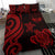 Marshall Islands Bedding Set - Tentacle Turtle Red - Polynesian Pride