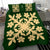 Hawaiian Bedding Set Royal Pattern - Green - C2 Style - Polynesian Pride